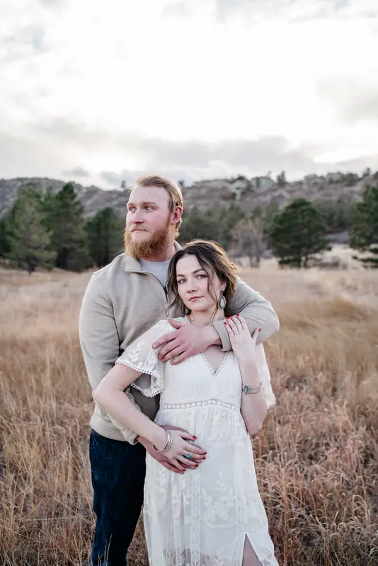 Coastal engagement session, photo 6
