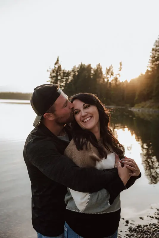 Coastal engagement session, photo 20