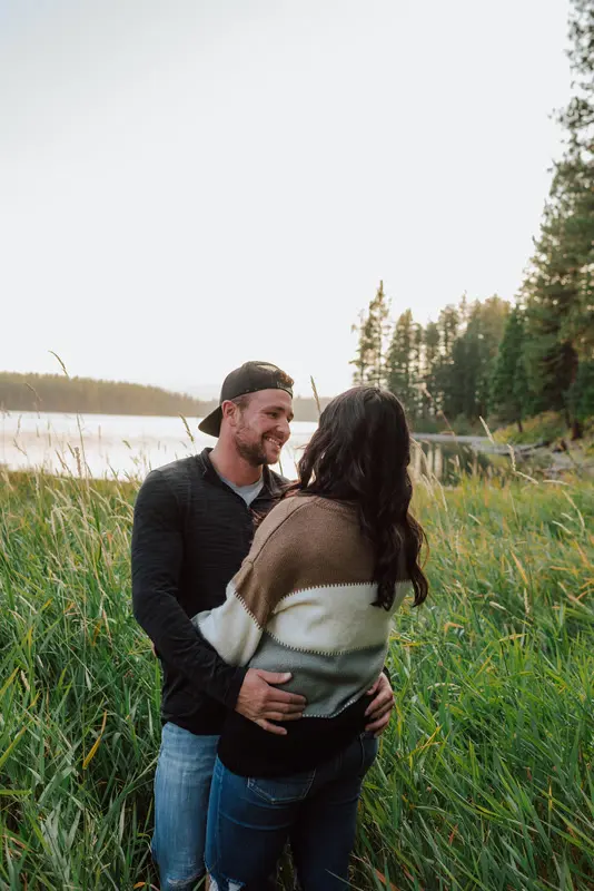 Coastal engagement session, photo 29