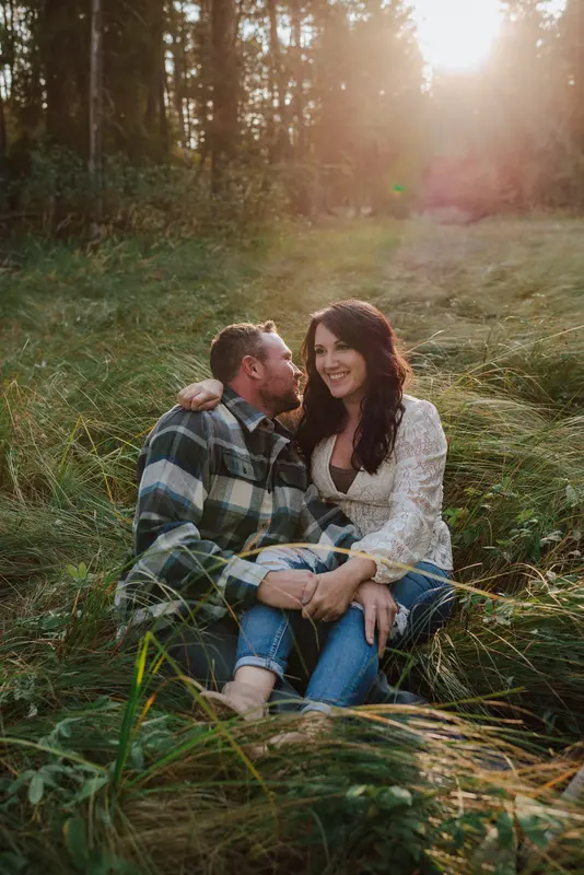 Coastal engagement session, photo 31