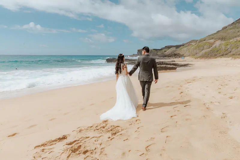 Coastal engagement session, photo 45