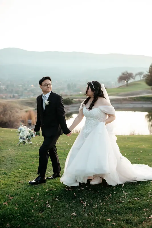 Hilltop terrace wedding, photo 14