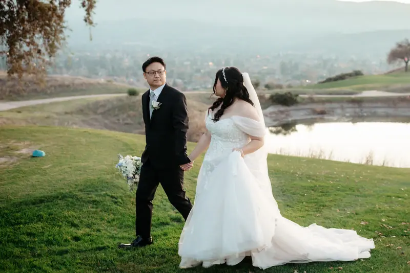 Hilltop terrace wedding, photo 20