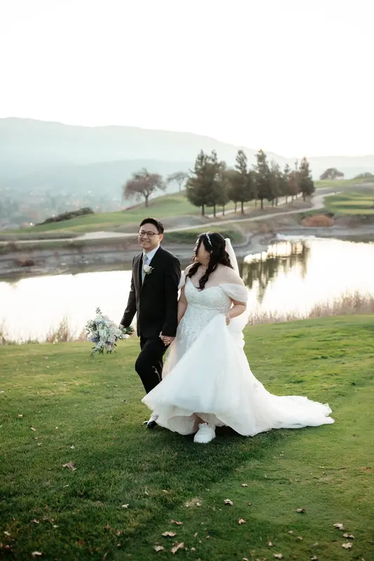 Hilltop terrace wedding, photo 23