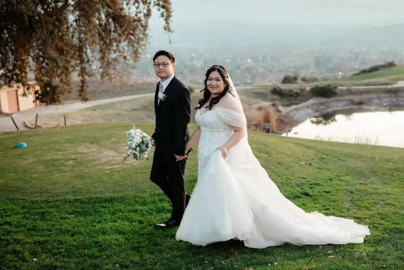 Hilltop terrace wedding, photo 26