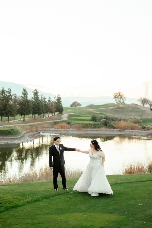 Hilltop terrace wedding, photo 27