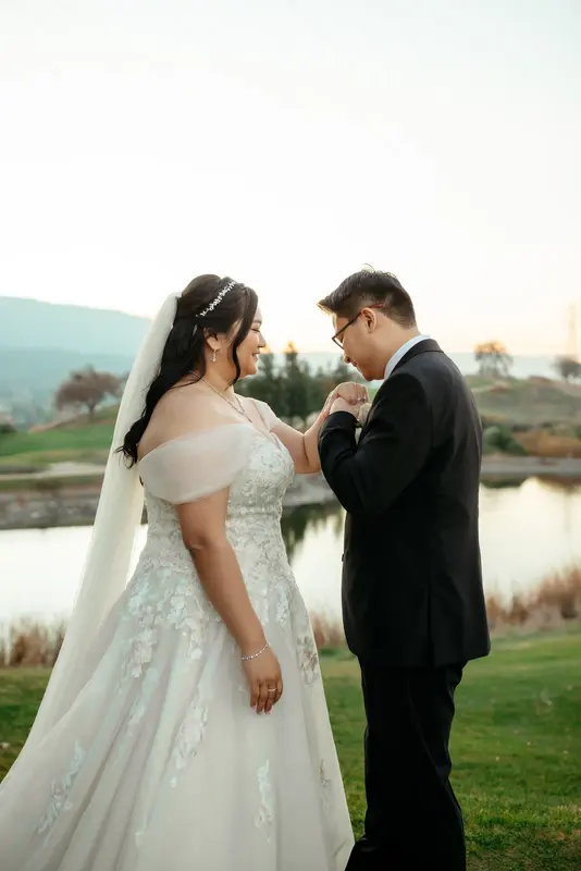Hilltop terrace wedding, photo 35