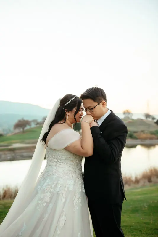 Hilltop terrace wedding, photo 36