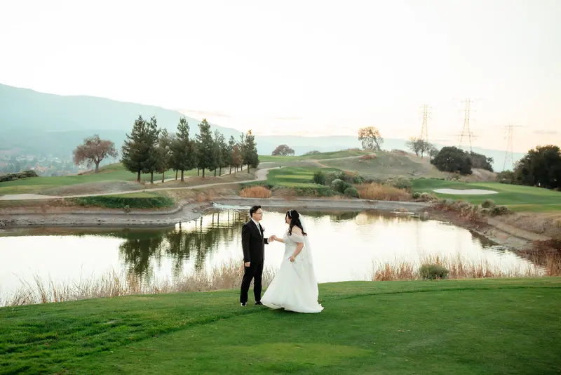 Hilltop terrace wedding, photo 37