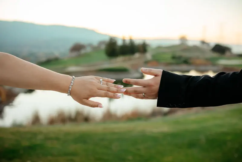 Hilltop terrace wedding, photo 38