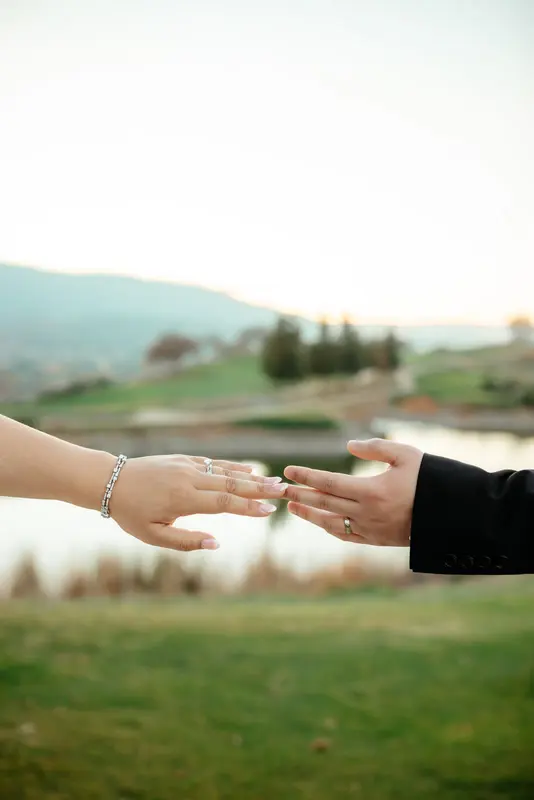 Hilltop terrace wedding, photo 39