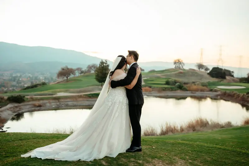 Hilltop terrace wedding, photo 41