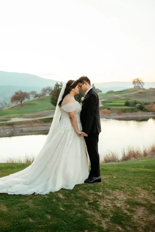 Hilltop terrace wedding, photo 42