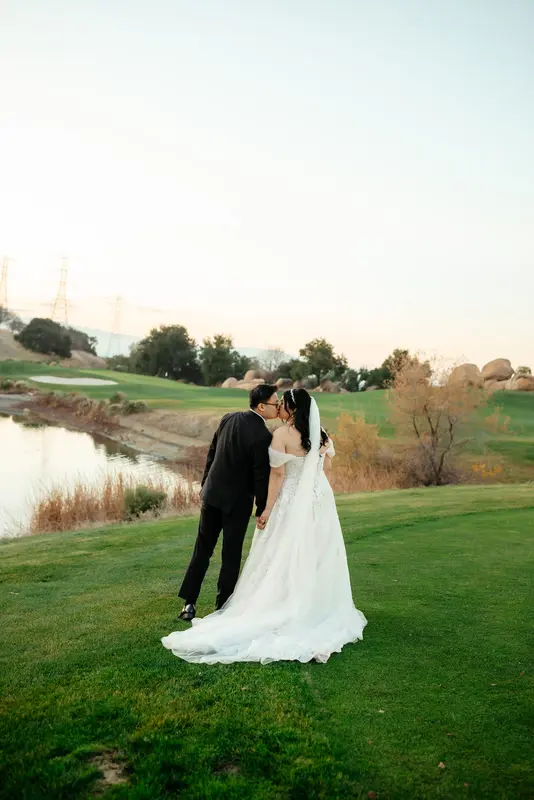 Hilltop terrace wedding, photo 43