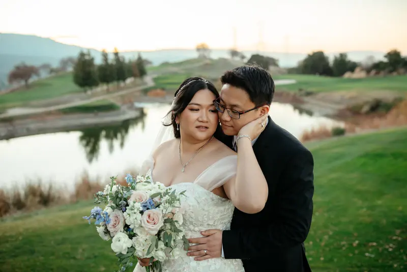 Hilltop terrace wedding, photo 44