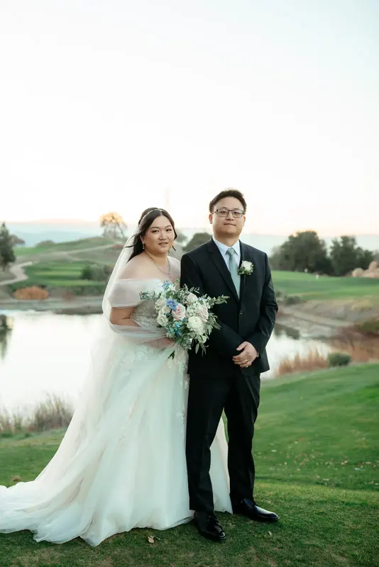 Hilltop terrace wedding, photo 46