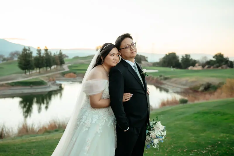 Hilltop terrace wedding, photo 47
