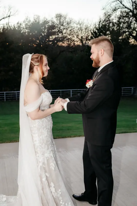 Ceremony at a glass-walled venue, photo 20