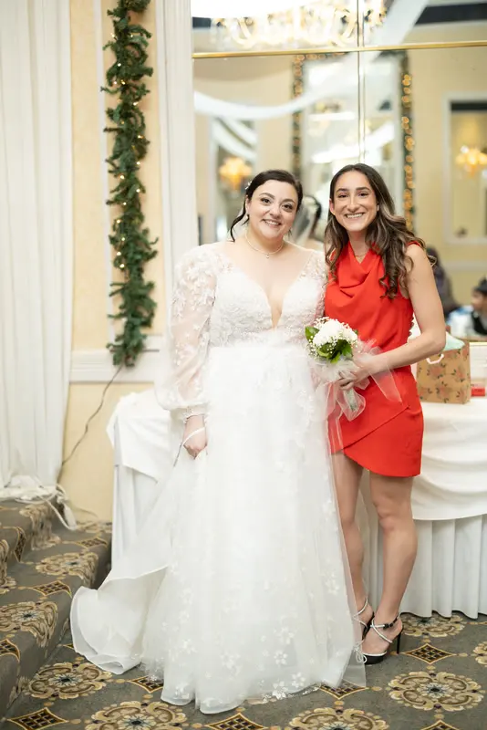 Winter ballroom wedding, photo 25