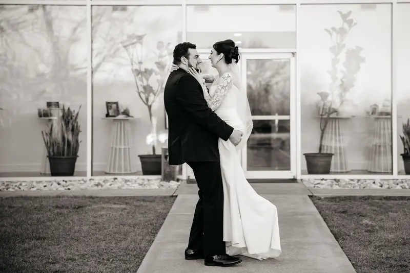 Greenhouse wedding, getting ready to reception, photo 4