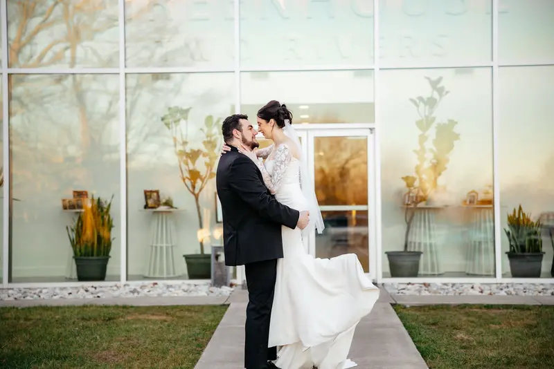 Greenhouse wedding, getting ready to reception, photo 10