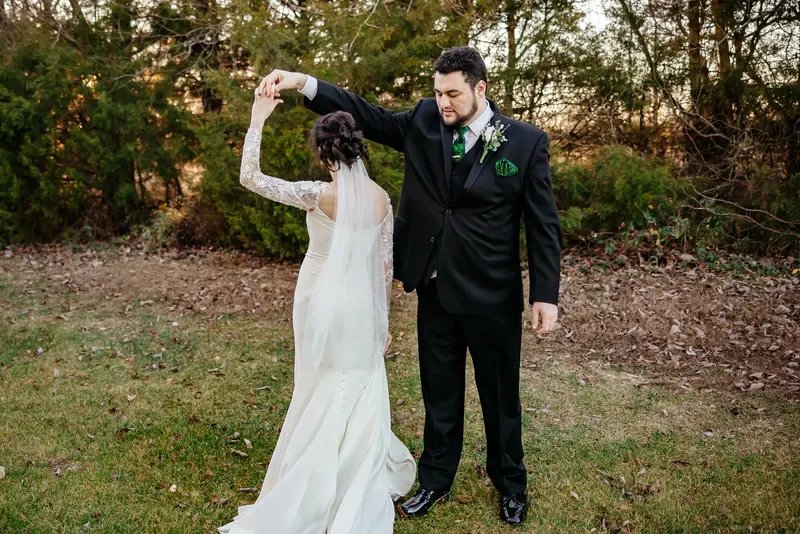 Greenhouse wedding, getting ready to reception, photo 44