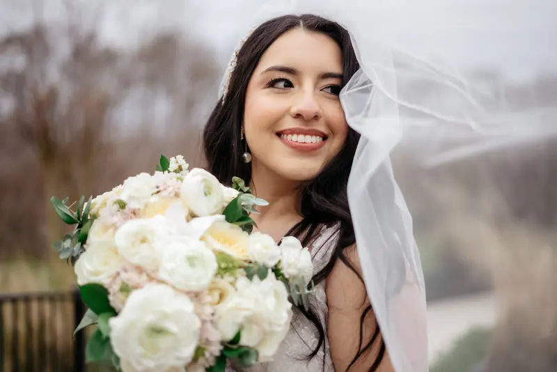 White barn autumn wedding, photo 28