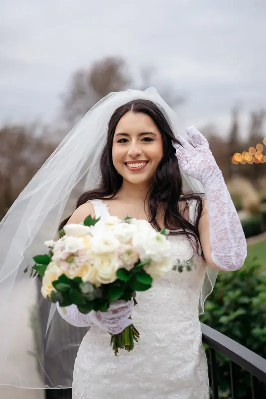 White barn autumn wedding, photo 31